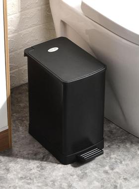 GAOK家用方形脚踏垃圾桶不锈钢带盖厨房大号卫生间7758/7738/7728