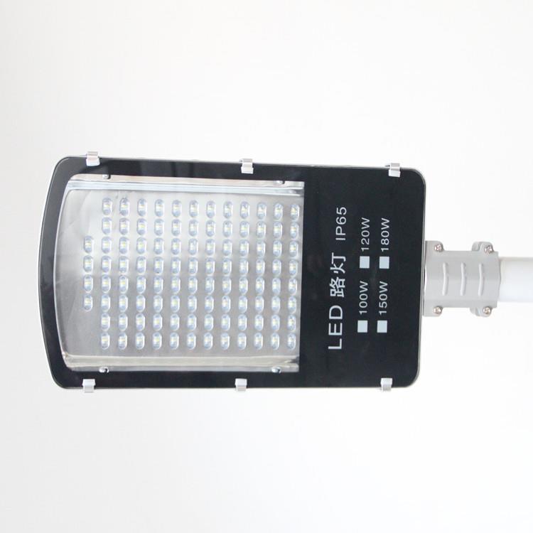 路灯灯具公园小区道路庭院道路挑臂路灯LED灯灯头80W节能灯灯具