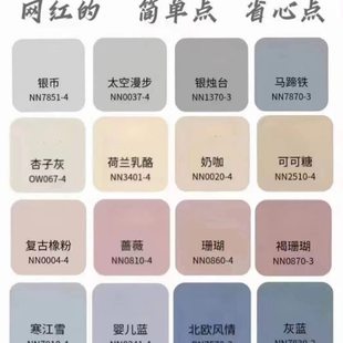 咖奶度艺术涂料墙漆网红灰色浓乳胶漆色精水复合剂杏子调高性色浆