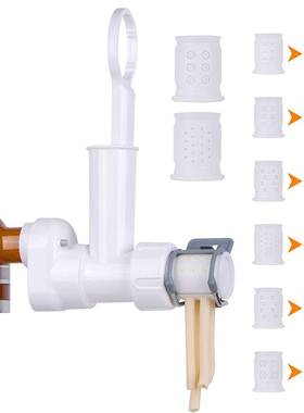 适配kitchenaid意面配件凯膳怡厨师机通心粉多功能花样式面条工具