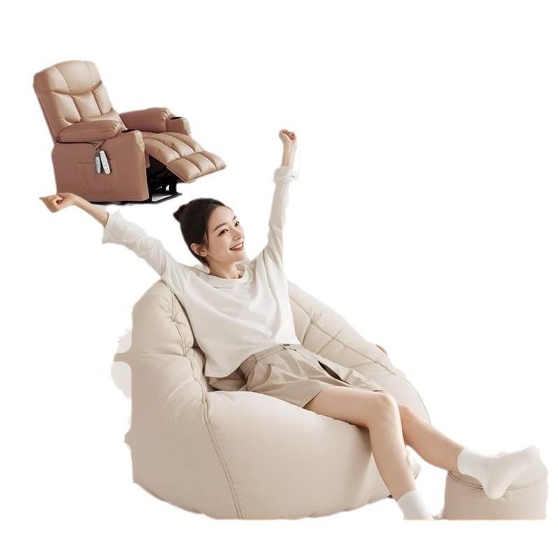 懒人沙发单人可躺可睡坐垫豆袋卧室阳台飘窗榻榻米沙发躺椅小户型