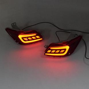 警示刹车行灯 威驰三厢LED后杠灯改装 刹车灯 18年款 适用于17