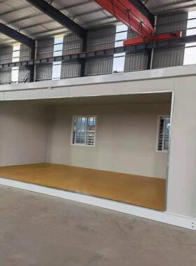 集装箱茶水亭户外工地办公室移动休息厅VR室展厅箱式活动板房