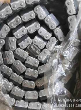 供应/盖板链条/10aG1黑色橡胶链条（盖板链）/可定 制