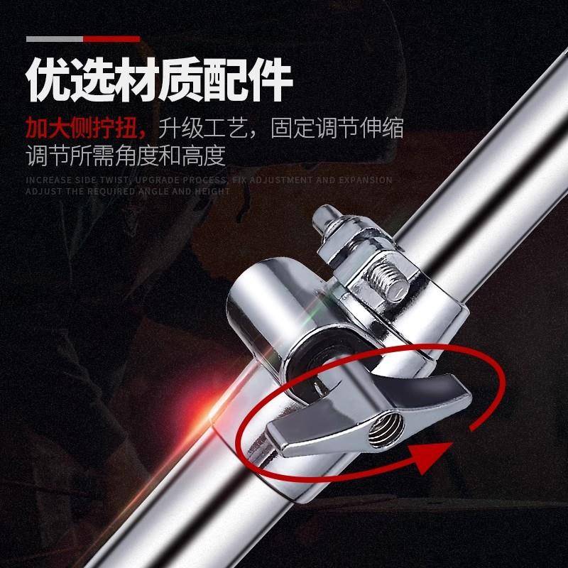 架子鼓踩镲架子爵士鼓Hi-Hat14寸镲片支架嚓片架插擦叉片架配件