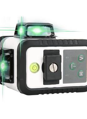 12线水平仪绿光贴墙仪高精度自动打线红外线贴地仪LM580G