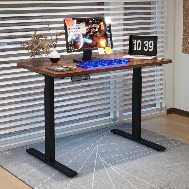 双电机电动升降桌智能自动桌腿桌架电脑桌支架桌子书桌工作台办公