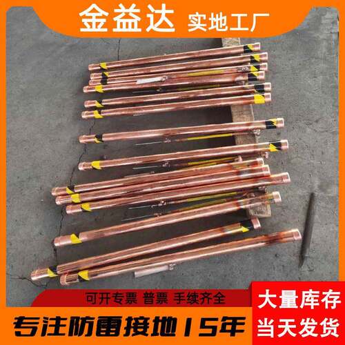 防腐离子接地极电解离子接地极紫铜接地棒等离子接地极