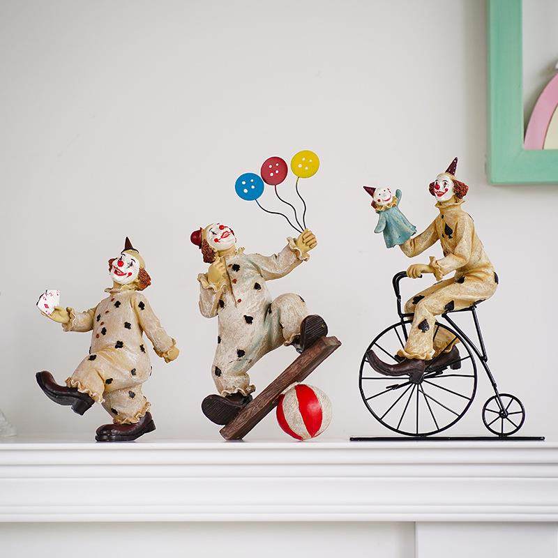北欧小丑人物摆件家居客厅装饰玄关酒柜电视柜装饰品树脂工艺品,鲜花速递/花卉仿真/绿植园艺,割草机/草坪机,淘宝优惠券,粉丝福利购,淘宝优惠卷