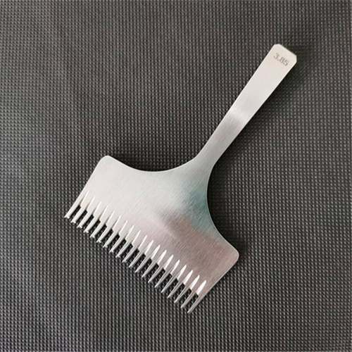 六棱斩20齿皮革工具打孔法斩精细抛光斩2.7/3.0/3.38/3.85可D制