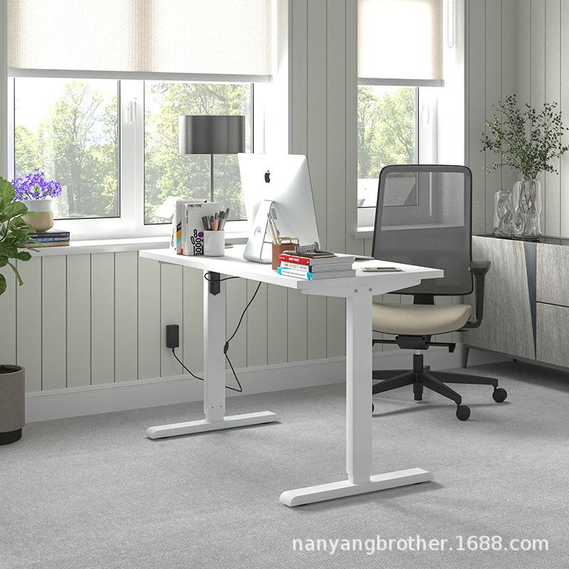 电动升降桌腿支架智能电脑桌可升降电竞桌子家用学习办公书桌工作