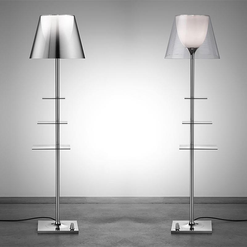 意大利Bibliotheque落地灯设计师款样板房卧室客厅书房置物架地灯