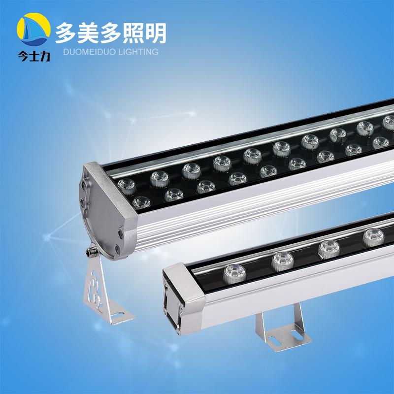 LED洗墙灯9W12W18W24W48W线条灯户外防水广场桥梁建筑亮化洗墙灯