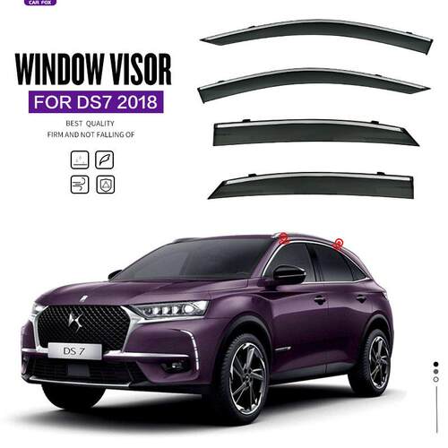 适用于雪铁龙DS7晴雨挡雨板CITROENDS7CrossbackWindowvisor