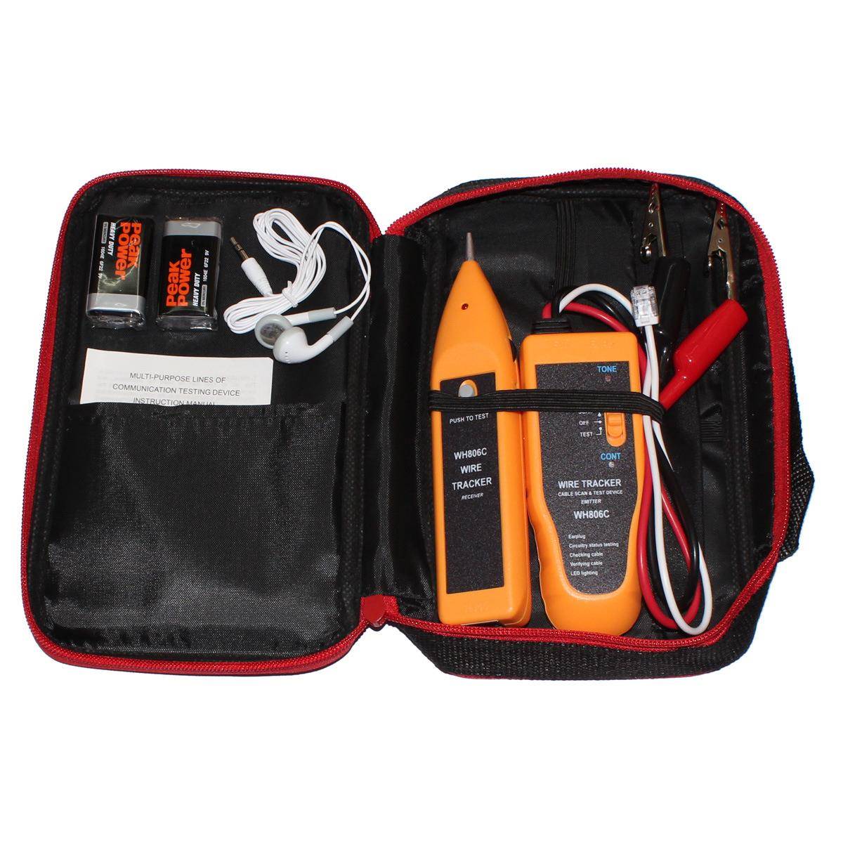 寻线器PS806C寻线仪网络测线仪对线器电话网线维护