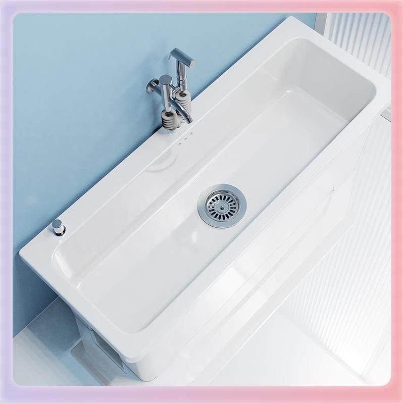 W9YX简约大尺寸拖把池阳台卫生间拖布池陶瓷家用墩布池1米,电子/电工,接线端子,淘宝优惠券,粉丝福利购,淘宝优惠卷