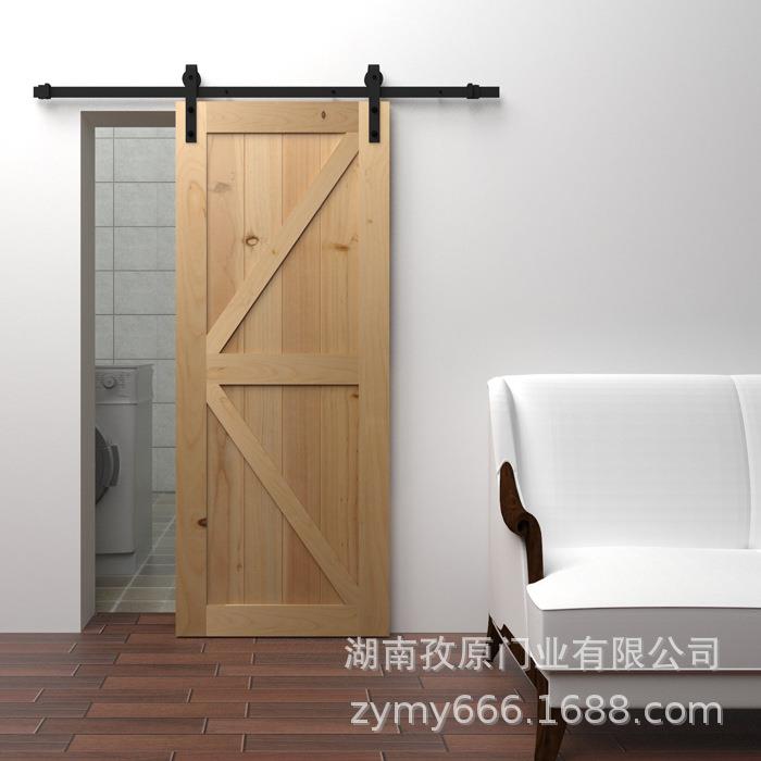 工厂一手室内卧室厨房卫生间谷仓门推拉平开素门毛坯门现货