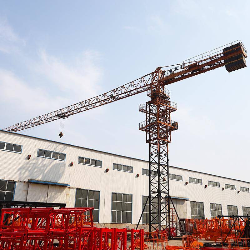 山东牌5510平头塔机建筑施工吊车QTZ6塔式起重机6吨塔吊