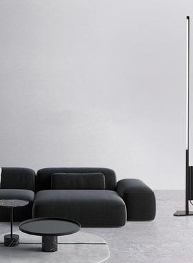 极简创意落地灯客厅卧室个性氛围灯现代简约led黑色落地灯电商