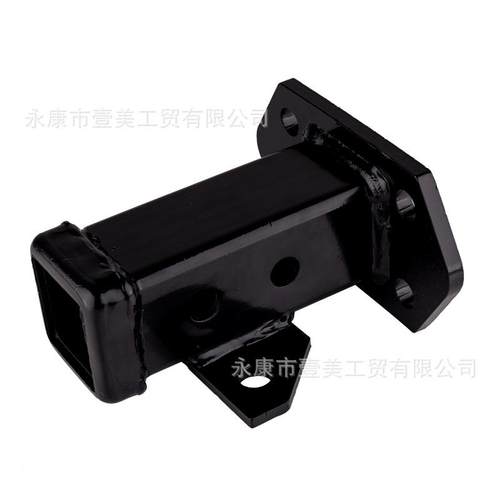 改装车配件拖车方形2英寸接口拖车臂连接底座