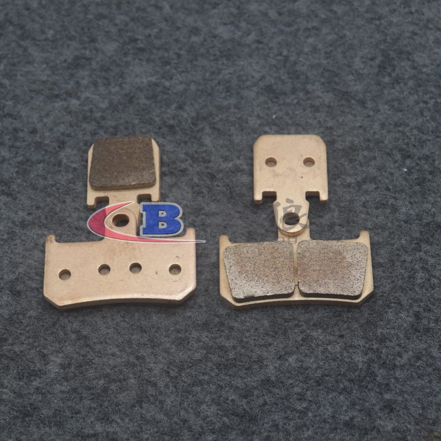Z1-07 F1011-0012-9-后刹车皮于 Y80-片适用130 前-年10-14R金属