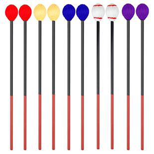 打击乐器配件马林巴锤碳纤维手柄馬林巴槌木琴锤防滑鼓棒毛线锤