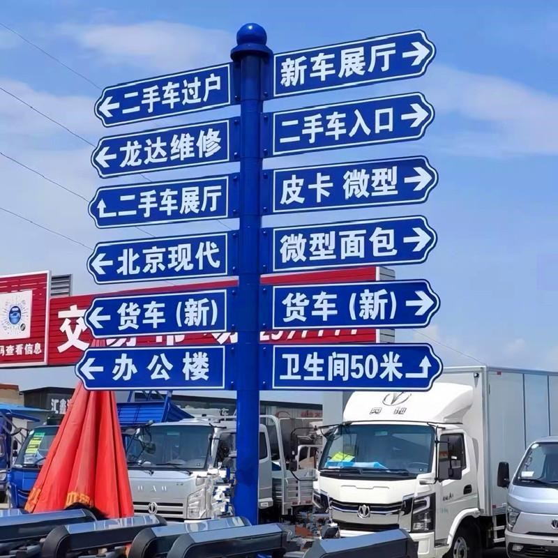 景区户外导向牌分流指示牌指路牌指引牌路标牌标识牌路名牌引导牌