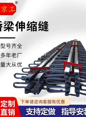 公路桥梁伸缩缝c40毛勒型异型钢板伸缩缝160型模数式伸缩缝装置