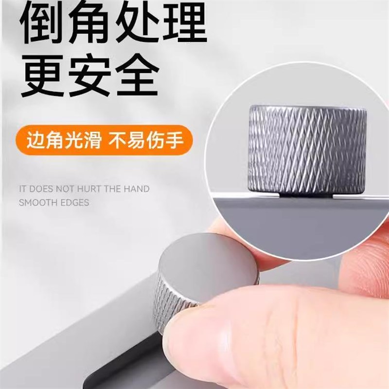 铝合金插销门扣防盗门锁扣反锁神器门闩卫生间酒店木门免打孔门栓