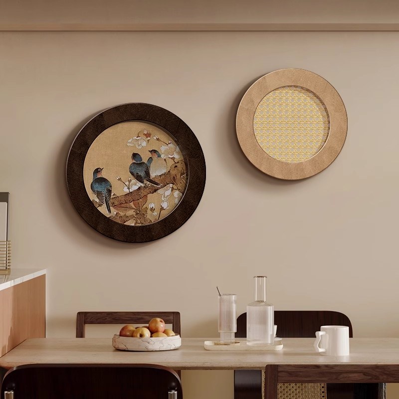宋代美学餐厅挂画立体砂岩客厅装饰画卧室壁画茶室氛围布置(牛)图片