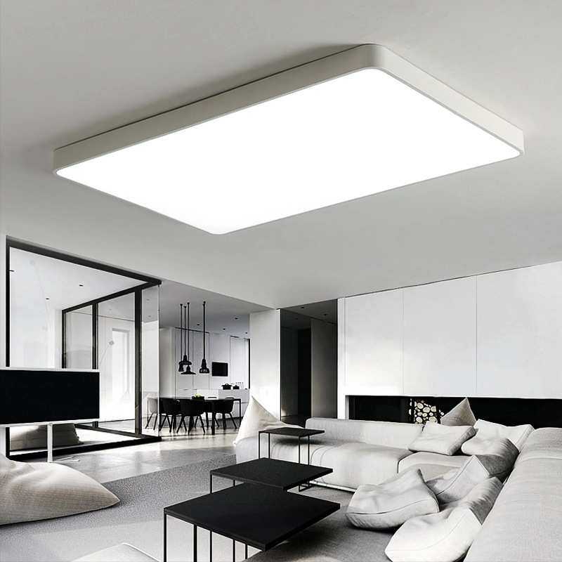 现代简约家装长方形阳台客厅灯饰led餐厅卧室创意吸顶灯具家居
