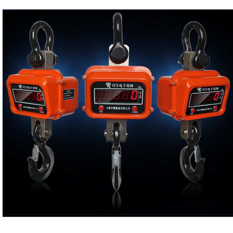 电子吊秤1T3T5T10T15T20吨电子吊钩称OCS直视电子吊秤10吊磅无线