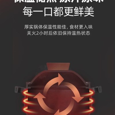 新品悦味砂锅煲汤炖锅盖变碗塔吉多功能家用陶瓷锅围炉煮茶石锅