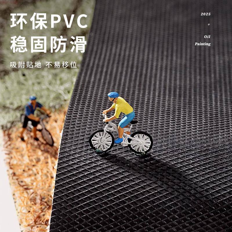 【折扣价】家用红色入户门垫地毯大尺寸玄关pvc丝圈地垫门外可裁