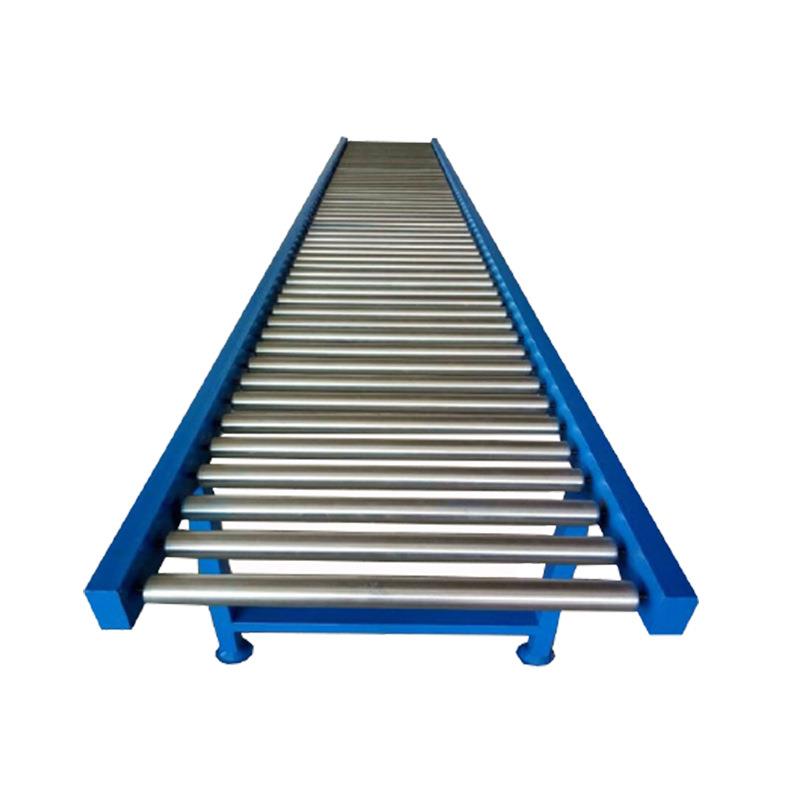 定制不锈钢滚筒输送机无动力车间生产组装线快递分拣流水输送线