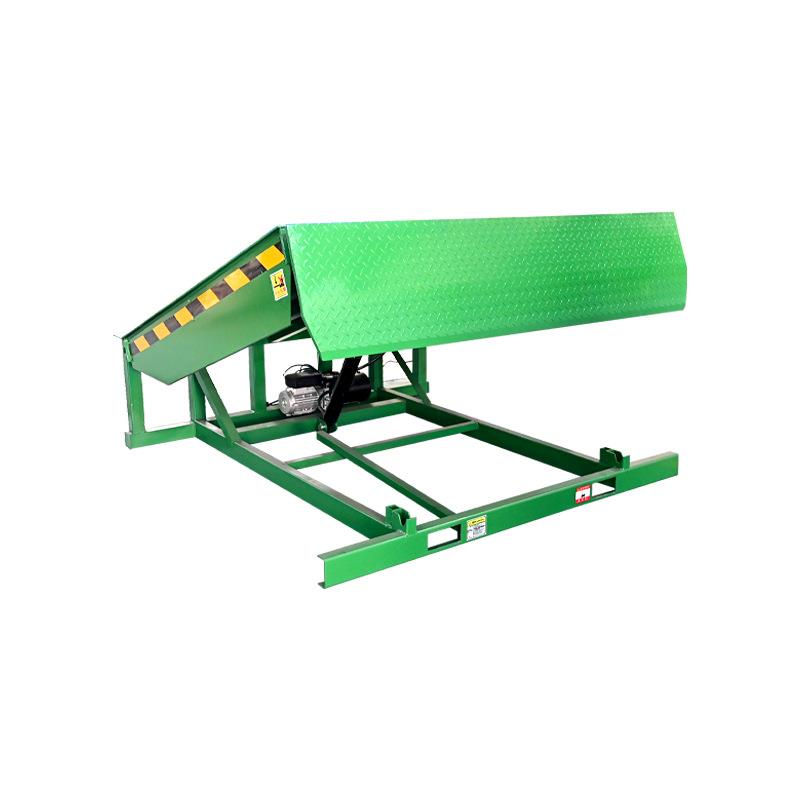 电动液压货台仓库升降装卸台厂家6/8/10吨仓储物流用固定式登车桥