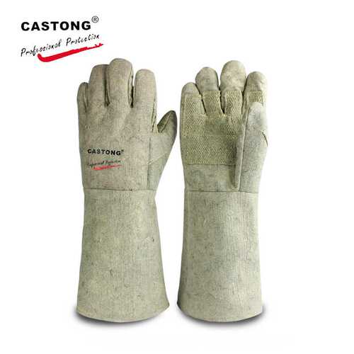 CASTONG/卡司顿ABG-5T-45芳纶耐高温手套500度加厚隔热手套