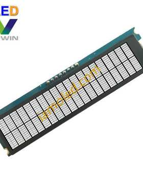 2.93英寸8针断码字符型oled液晶模块白色白光8bit串口20x2高亮iic