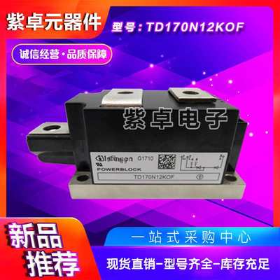 可控硅功率模块TD170N12KOF TD170N14KOF TD170N16KOF