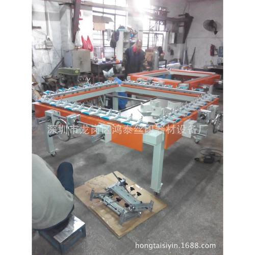 拉网机手动拉网机涡轮蜗杆绷网机双夹拉网机