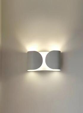 意大利flo foglio壁灯卧室床头灯客厅背景墙走廊过道设计师灯具