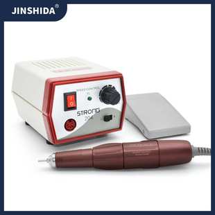 世新STRONG204指甲打磨机45000RPM抛光美甲修甲卸甲机牙机电磨机