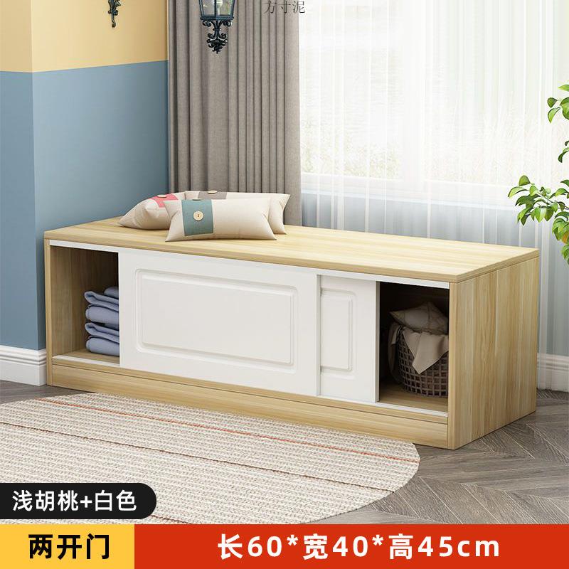 储物柜炕柜土炕地柜自由组合欧式移门柜家用推拉门阳台可坐飘窗厂