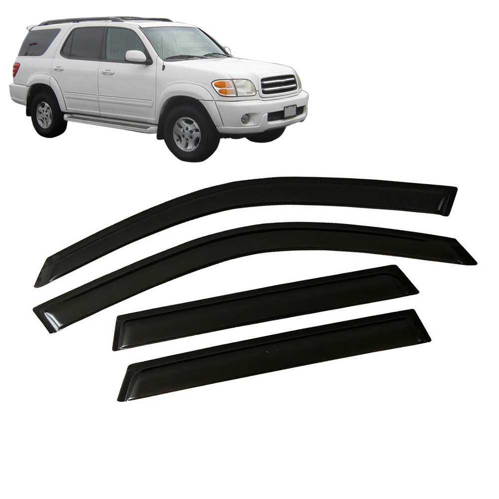 适用TOYOTA SEQUOIA 2001-2007晴雨挡侧窗导