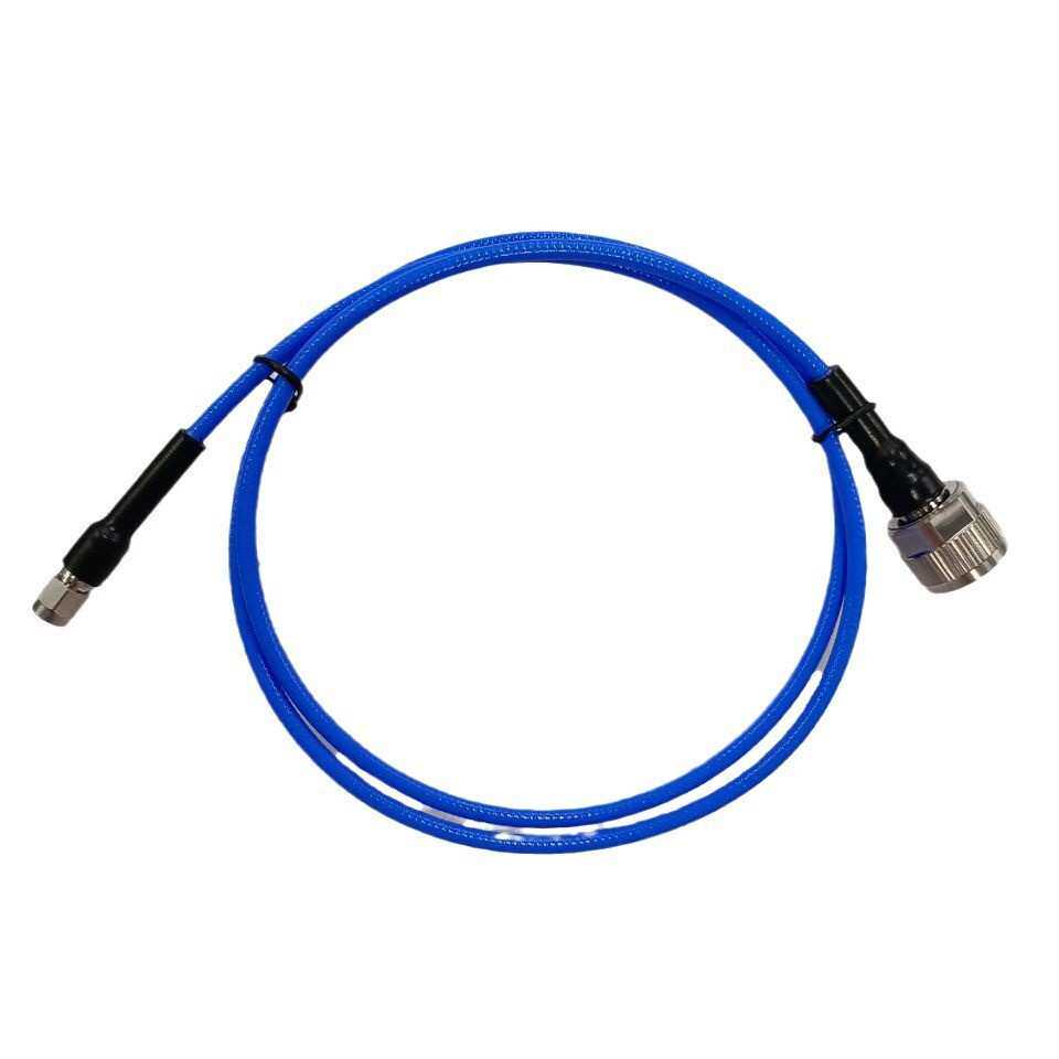 10G射频同轴高频电缆N公转SMA公N-J/SMA-J 低损耗测试稳相连接线