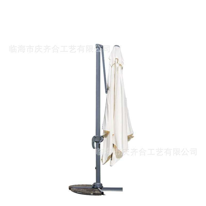 方形铝铁单顶庭院罗马伞厂家直销接受定制需求