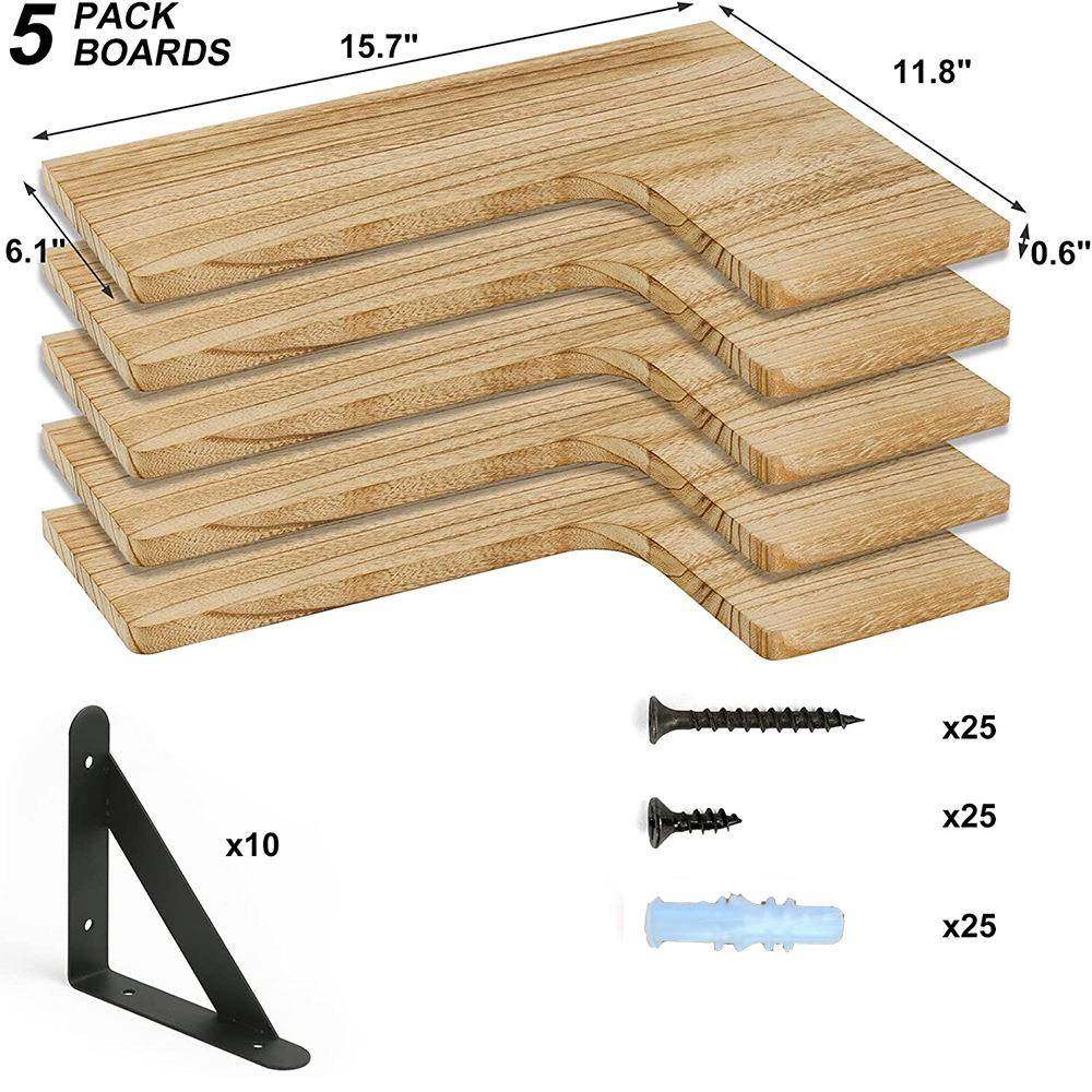【折扣价】跨境壁挂式置物架浴室厨房木板悬浮储物架隔板多功能收,鲜花速递/花卉仿真/绿植园艺,其它园艺用品,淘宝优惠券,粉丝福利购,淘宝优惠卷