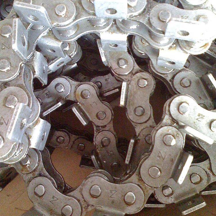 厂销现货东华自强链条08A/B4分双侧弯板弯耳链条K1短节距输送链条