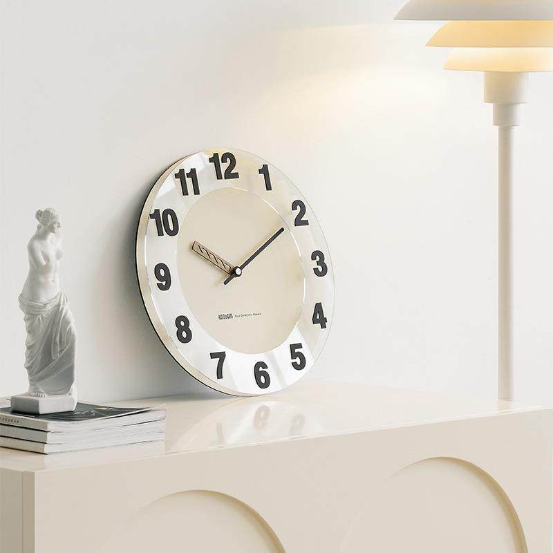 wozoom屋准挂钟客厅钟表现代简约网红创意装饰品时钟挂墙面