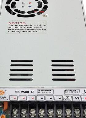 直流110V变直流24V10.5A250WDC-DC转换器RSD-250D-24